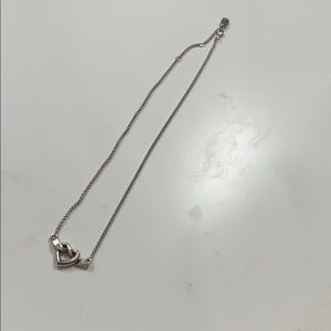James Avery heart knot necklace
